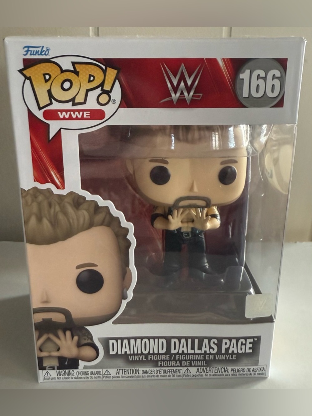 Funko Pop! WWE Diamond Dallas Page Figure - Tan, Black, Red